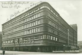 Ein gebäude der erinnerung oder ein gebäude, das man vergessen will. Gelsenkirchen Hans Sachs Haus 1929 Ansichtskarten Briefmarken