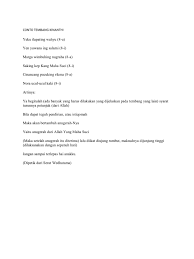 Bahasa jawa sd kelas 5. Conto Tembang Kinanthi Pdf