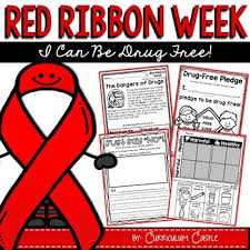 Thug free, drug free, just being who i want 2 be! Red Ribbon Week Drug Free Activities By Curriculum Castle Tpt