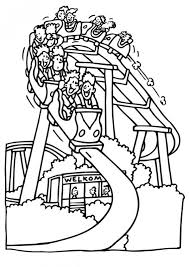 Roller Coaster Printables The Best Free Coloring Pages View Bumping Bumper Cars Fun Fair Manualidades Dibujos Escuela