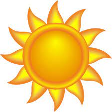 Download Decorative Glowing Sun With Spokes Vector Clip Art Free Svg