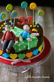 Bukan apa, saja lah nak meraikan hari kelahiran insan tersayang ye tak? Birthday Cake Untuk Suami Tersayang Masam Manis