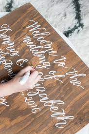 Calligraphy Tip Working On Wood Boards Laura Hooper Calligraphy Write On Wood Writing On Wood Signs Diy Calligraphy