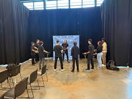 Romeoville HS working with Kevin Lepper at Vandercook Day of Percussion And  Pi Percussion Working with Roger Carter! EDUCATION IS 🔥🔥🔥🥁🥁 Brought  over 60 students to this great event!