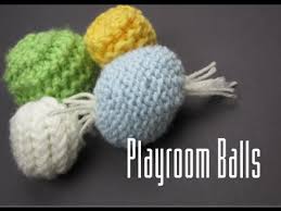 55 christmas balls to knit: Loom Knitting Baby Playroom Balls Youtube