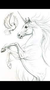 Forgiventattoo In 2020 Horse Drawings Nature Art Drawings Unicorn Drawing