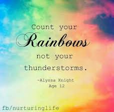 Latest quotes browse our latest quotes. Inspirational Picture Quotes Count Your Rainbows Rainbow Quote Inspirational Quotes Pictures Funny Quotes