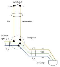 Wiring of a light switch is very simple and easy connection. How To Wire Downlights To A Switch Simple Diagram Led Lighting Info