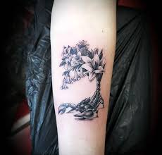 Roses, peonies, tulips, dandelions and others. 68 Scorpio Tattoos For The Mysteriously Attractive Sign