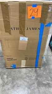 Nathan is a proud native of pittsburgh where began his acting career with kuntu repertory theater. Nathan James Harlow Headboard In Box Earl S Auction Company
