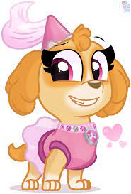Skye from paw patrol is feeling happy. Princessa Skaj Princess Skye Paw Patrol By Rainboweeveede On Newgrounds Skye Paw Patrol Skye Paw Paw Patrol Characters