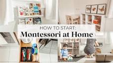 HOW TO: SET UP YOUR MONTESSORI HOME (Affordable, practical, and ...