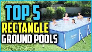 Top 5 Best Rectangle Above Ground Pools In 2020 In 2020 Rectangle Above Ground Pool Above Ground Pool Best Above Ground Pool