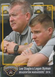 2018 Bradenton Marauders Lee Slagle Logan Byman