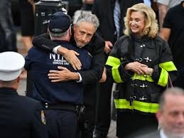 9/11 first responder luis alvarez appears before the house judiciary committee alongside jon stewart and gives an emotional testimony about victim compensation. Jon Stewart Attends Funeral Of 9 11 First Responder And Hero Luis Alvarez