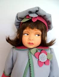 Debbie Richmond 16" Juliet Pressed Felt Lenci Like Ltd.9/25 w/Box