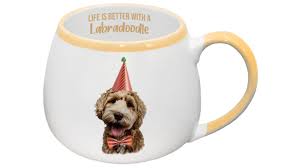 Choosing dog breeds based on your lifestyle is the most important factor when adopting a puppy. Buy Splosh Painted Pet Labradoodle Mug Harvey Norman Au
