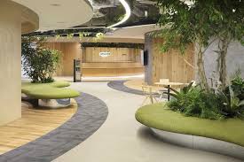Amazon Japan Sinato In 2020 Corporate Interior Design Lobby Design Office Interior Design