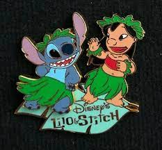 Lilo & stitch hula loungefly cardholder lanyard. Disney Pin Japan Lilo Stitch Hula Dancing Le 1200 For Sale Online Ebay