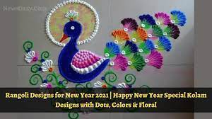 Happy New Year Rangoli Designs 2021 Dots Floral Kolam For New Year Home daily rangoli designs rangoli designs kolam pookalam designs inspiration posts rangoli videos image gallery upload >. happy new year rangoli designs 2021