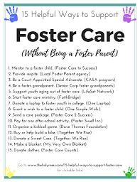 15 Ways To Support Foster Care Without Being Foster Parents Foster Care Foster Parenting Smart Parenting