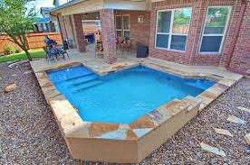 50 Wonderful Backyard Swimming Pools Designs Small Inground Pool Small Pool Design Swimming Pools Backyard