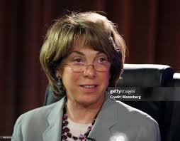 Laura Tyson Dean of the London Business School is seen at the... News Photo 