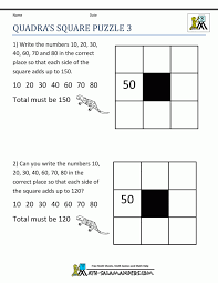 The answer to this riddle will be you when your third grade students try these logic puzzles and riddle worksheets. Addition Math Puzzles 3 Worksheets 99worksheets