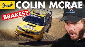 Inside Colin McRae's Subaru Impreza, driven by his Dad, Jimmy McRae