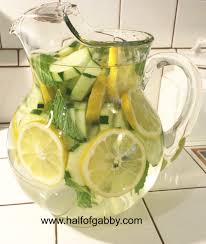 Maybe you would like to learn more about one of these? Detox Water Lemon Cucumber Mint Half Of Gabby