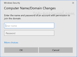 Provide the credentials of domain user that has permission to add a computer to the domain (the domain name you must restart the computer to complete the domain join process. 3 Ways To Add Windows 10 To Active Directory Domain Password Recovery