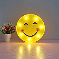 Delicore Marquee Emoji Sign Funny Led Table Lamps Night Lights For Children Kids Bedroom Wall De Girls Dp For Whatsapp Cute Images For Dp Cute Profile Pictures