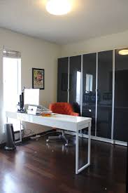 Black Billy Bookcase With Glass Doors Black And White Office The House On Penny Lane Ikea Billy Bookcases With Glass Doors Lined With Fabric Bookcase With Glass Doors House Ikea Billy Bookcase