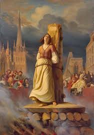 Joan Of Arc Was Accused Of Being A Witch And Burned At The Stake Saint Joan Of Arc Joan Of Arc Death Joan Of Arc