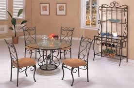 Wrought Iron Dining Room Chairs Iron Furniture Design Traditional Dining Rooms Dining Decor