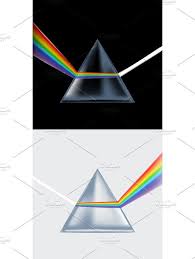 Realistic Detailed 3d Spectrum Prism Prism Light Art Spectrum