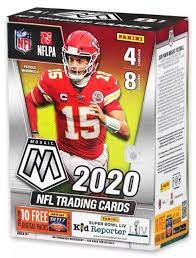 Pujols is slept on in comparison to many of the other players who make the list, and the same is true for the '01 bowman baseball packs that contain his rc. 2020 Panini Mosaic Football 8 Pack Blaster Box Da Card World