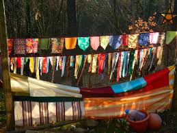 Barrieres De Tissu Yurtao La Voie De La Yourte Guirlande Yourte Jardins