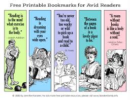 free printable bookmarks for avid readers flanders family homelife