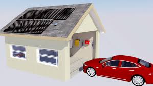 Heavily optimised and integrated with tesla electric car (model s, model 3 etc.). Tesla Powerwall With Solar Panels