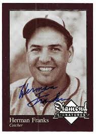 HERMAN FRANKS 2006 DIAMOND SIGNATURES AUTOGRAPHED SIGNED SAN FRANCISCO  GIANTS