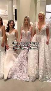 POV: Your wedding is this weekend which dress do you choose? | A-line wedding  dress, Tulle wedding dress, Ball gowns