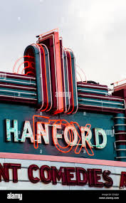 Old fox theater in Hanford California Stock Photo