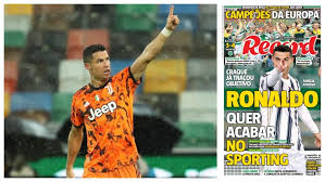 Криштиану роналду (cristiano ronaldo) футбол нападающий португалия 05.02.1985. Serie A Transfer Market Cristiano Ronaldo Wants To Finish His Career At Sporting Cp Marca