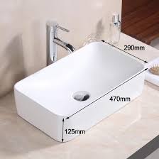 Gimify Vasque A Poser En Ceramique Ronde Lavabo Salle De Bain Avec Bonde 29 47 12 5cm Vasque A Poser Lavabo Salle De Bain Salle De Bain