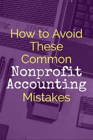 Nonprofit Accounting Mistakes Nonprofit Donations Accounting Non Profit Accounting Nonprofit Organization Business Pta Fundraising