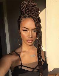 These Are The Top 8 Vacation Styles That We Are Loving This Summer Faux Locs Hairstyles Locs Hairstyles Hair Styles