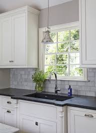 Image Result For Steel Gray Honed Granite With White Cabinets Kitchen Design Granite Countertops Kitchen Kitchen Remodel Countertops