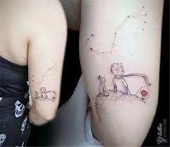 Matching Couple Tattoos Ideas To Try 2019 Tattoos Little Prince Tattoo Pair Tattoos