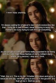 So we can get on with what we're really supposed to be doing with our lives. Should Ve Said No Junio 2014 Movie Quotes Favorite Movie Quotes Stuck In Love